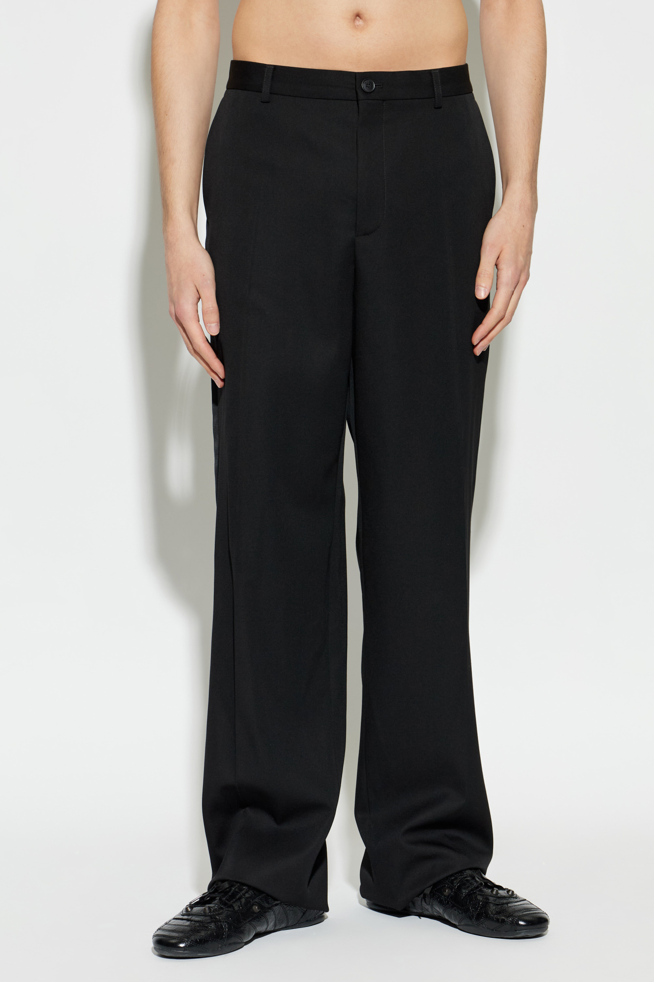 Balenciaga Straight-leg wool pants | Men's | Vitkac